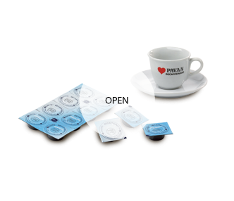 capsules and decaffeinated cup