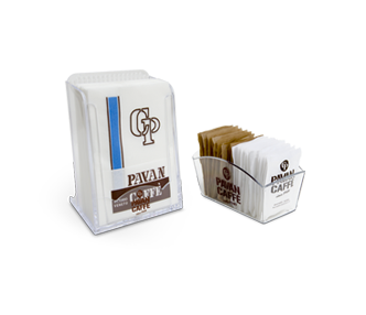 wipes - dispensers - sugar packet holder